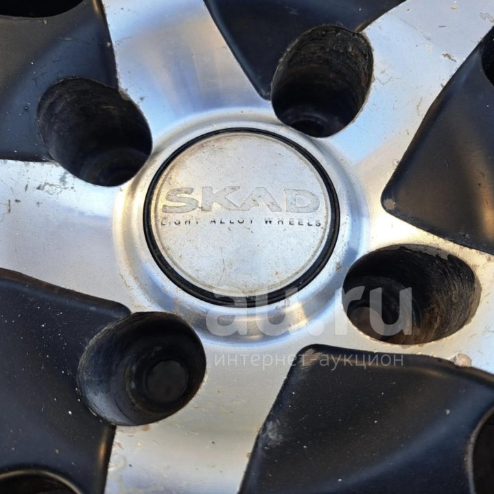 Комплект GTR Style Skad Wheels 4х100 R-15