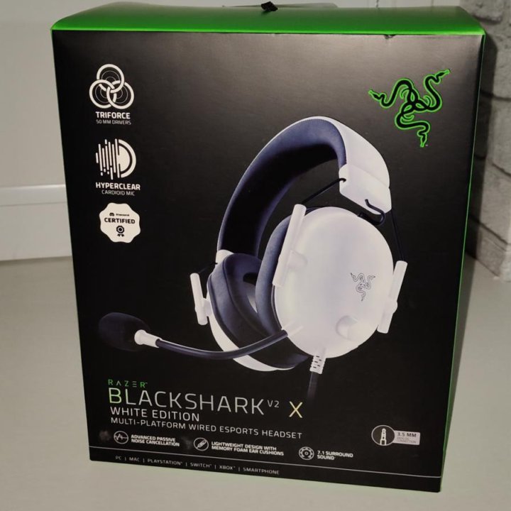 Наушники Razer Blackshark v2 x