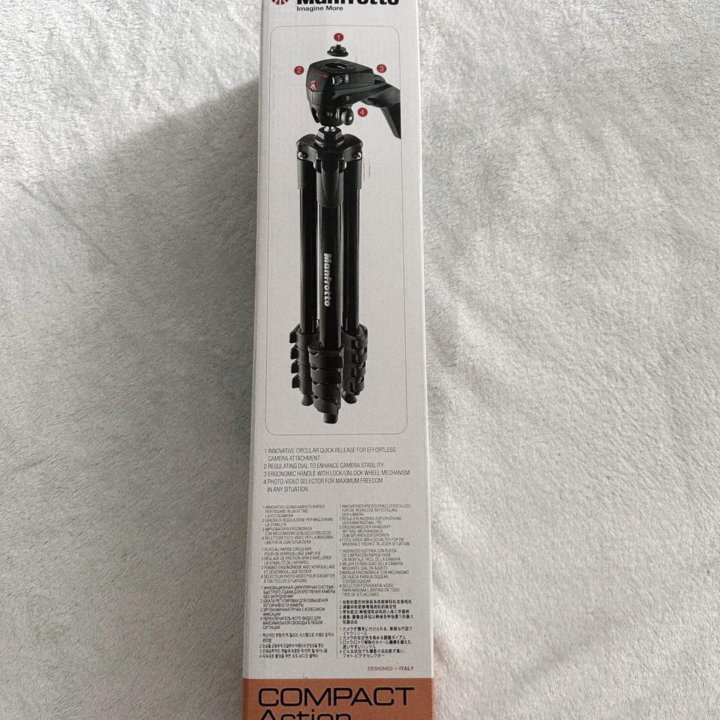 Штатив ManFrotto Compact Action (в ид. сост)