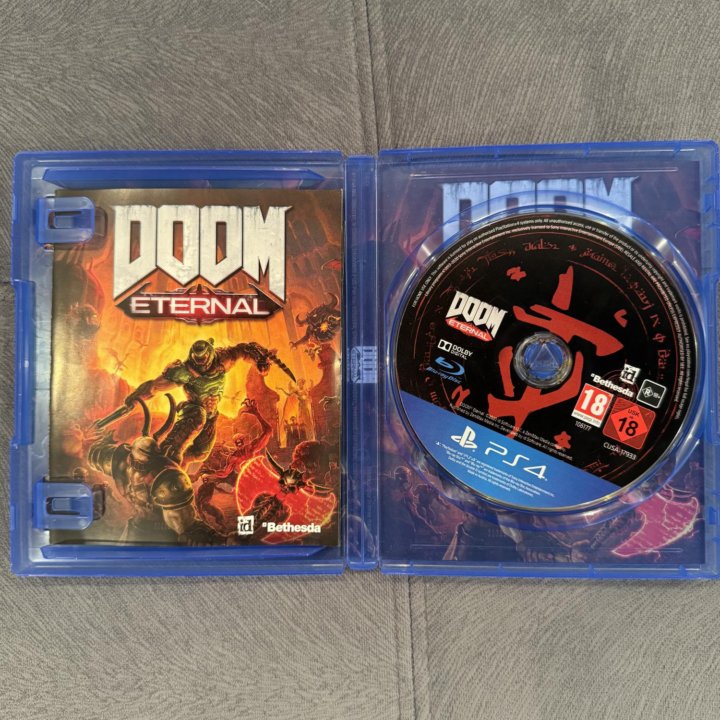 Диск DOOM Eternal для ps4