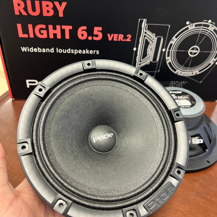 Динамики колонки Pride Ruby Light 6,5 v2