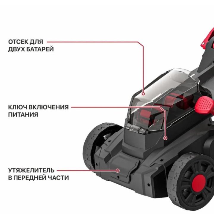 Газонокосилка аккумуляторная PLM20H-380B SOLO