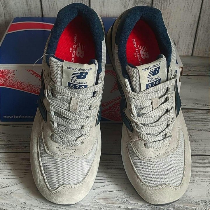 КРОССОВКИ МУЖСКИЕ ЗАМШЕВЫЕ NEW BALANCE 574