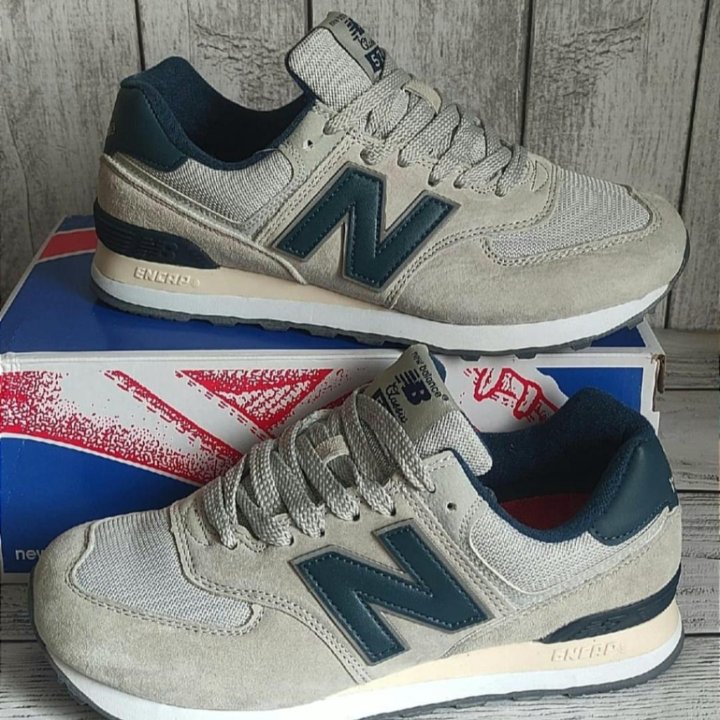 КРОССОВКИ МУЖСКИЕ ЗАМШЕВЫЕ NEW BALANCE 574