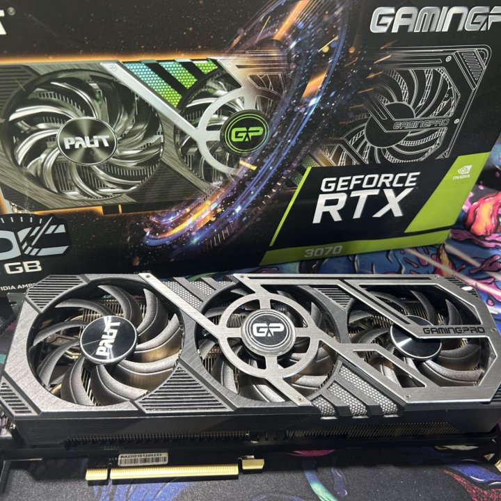 Видеокарта RTX 3070 8GB