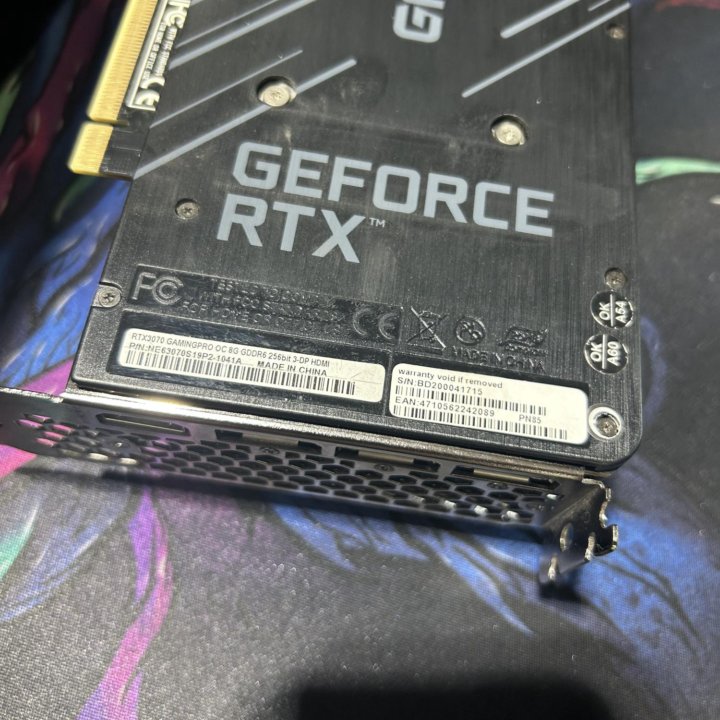 Видеокарта RTX 3070 8GB