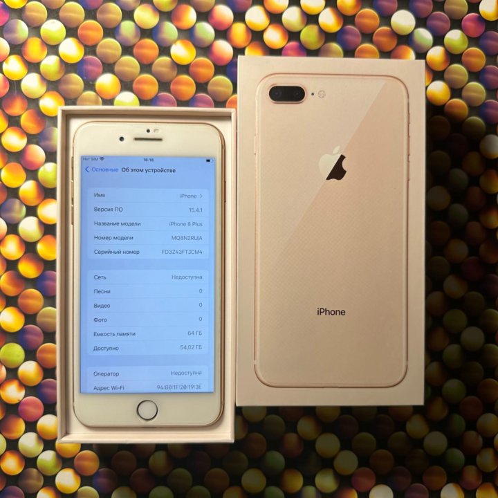 iPhonе 8 plus 64gb Gold