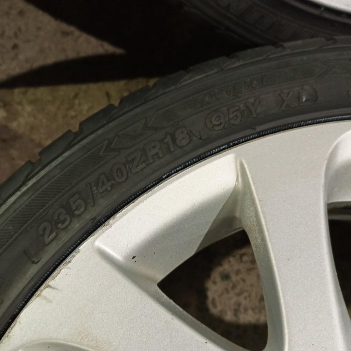 Летние колеса R18 5x114.3, 235/40R18 Sailun (7630)