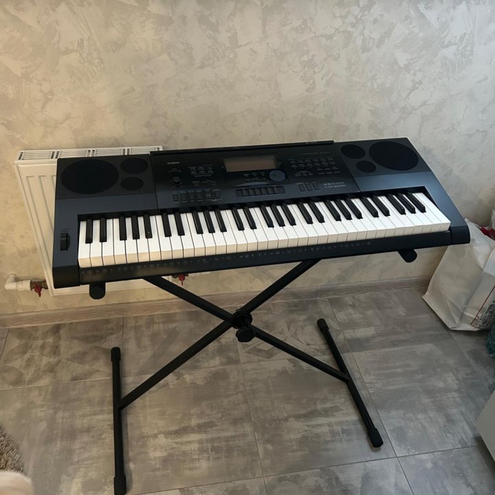 Casio CTK-6200- синтезатор+Х стойка