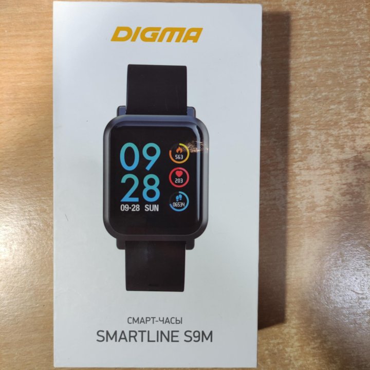 Умные часы Digma S9m в идеальном состоянии