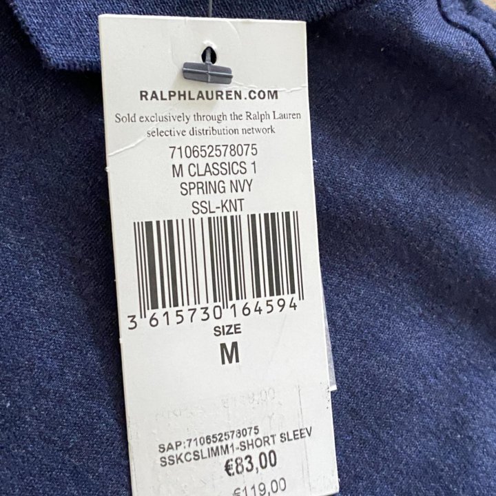 Новое Поло Polo Ralph Lauren L