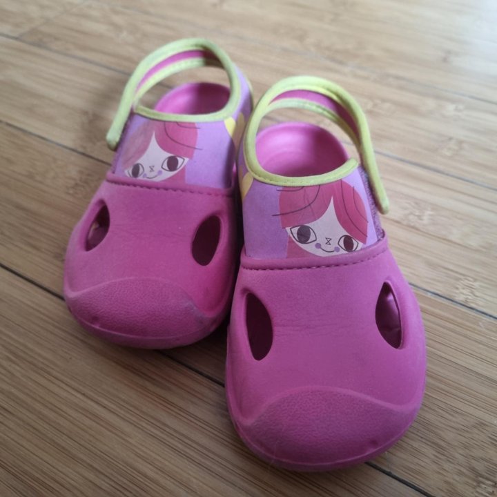 Nabaiji crocs сланцы 17см