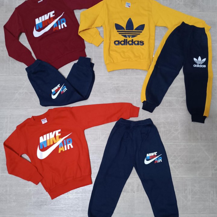 Новые костюмы adidas, Nike р. 74 по 104