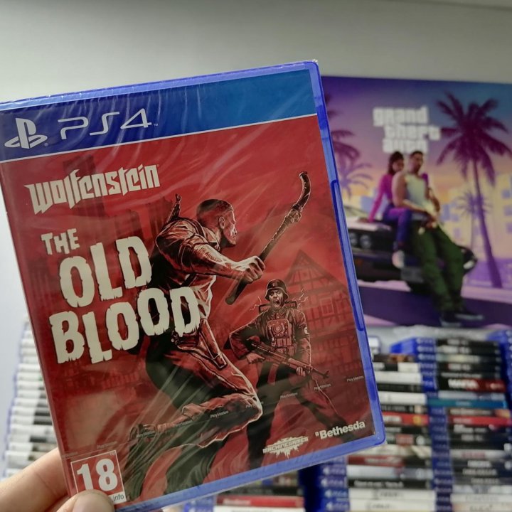 Wolfenstein the Old Blood Новый PS4, PS5