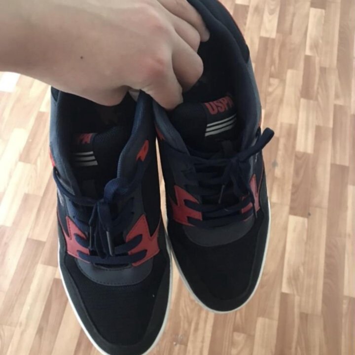 Кеды u.s polo assn мужские