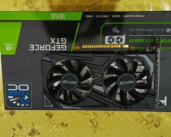 Игровая видеокарта GTX 1650 4Gb. GDDR6