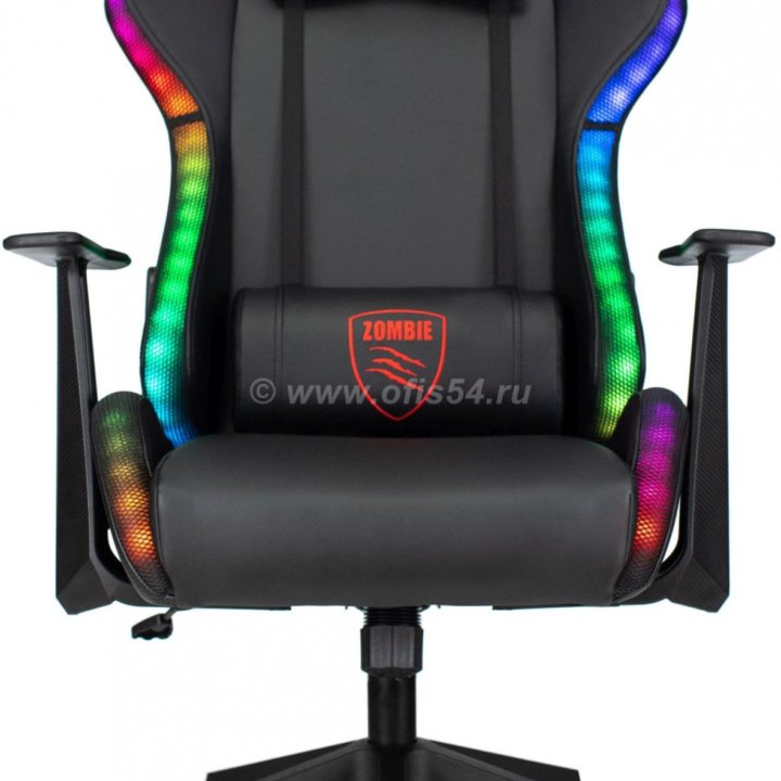 Компьютерное кресло с RGB-подсветкой