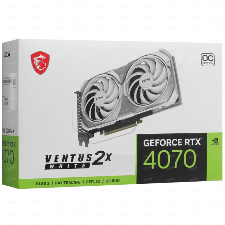 Видеокарта MSI GeForce RTX 4070 VENTUS