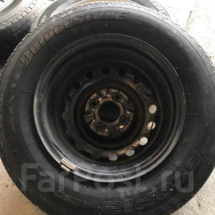 Продам комплект Bridgestone Ecopia R680 165R13