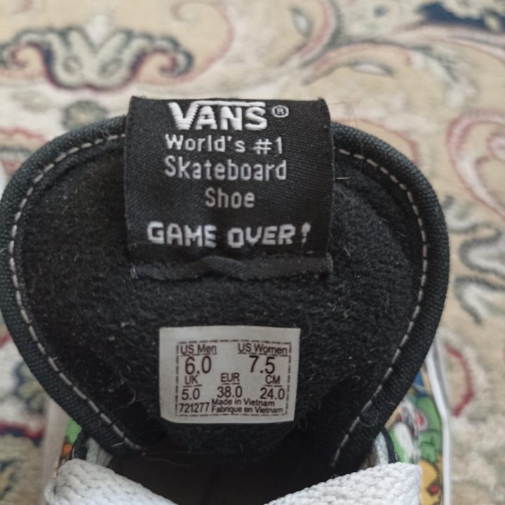 Кеды детские Vans Super Mario