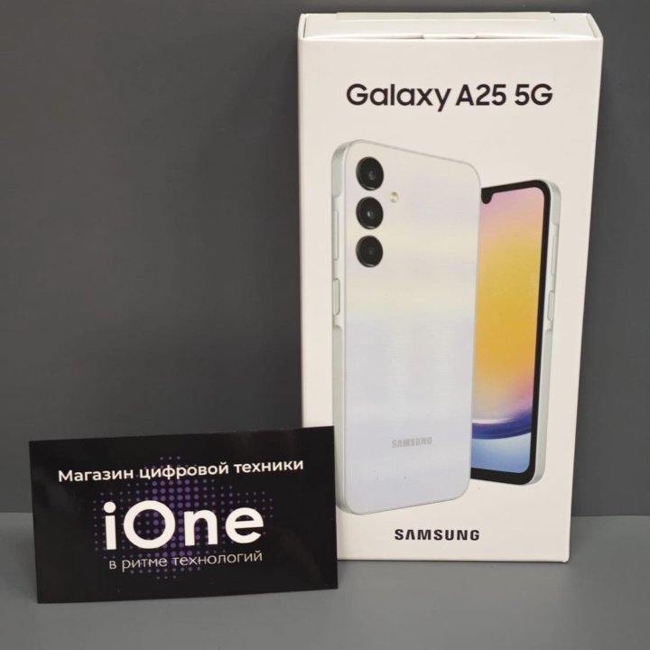 Samsung Galaxy A25 6/128Gb (Голубой/Новый)