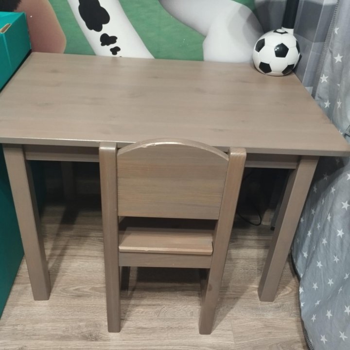 Детский стол и стульчик IKEA Sundvik