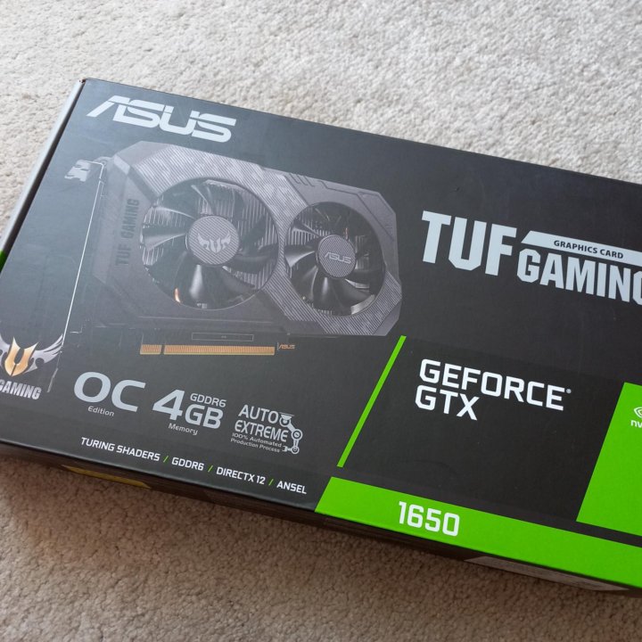 Видеокарта Asus 1650 GeForce GTX 4Gb