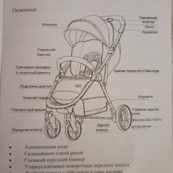 Коляска прогулочная BabyZz