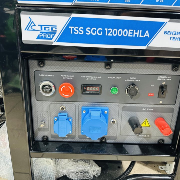 Бензогенератор тсс SGG 12000ehla