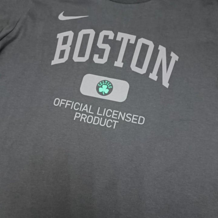 Футболка мужская чёрная Nike Boston