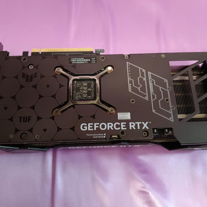 Видеокарта asus Tuf gaming RTX 4070 ti 12 gb