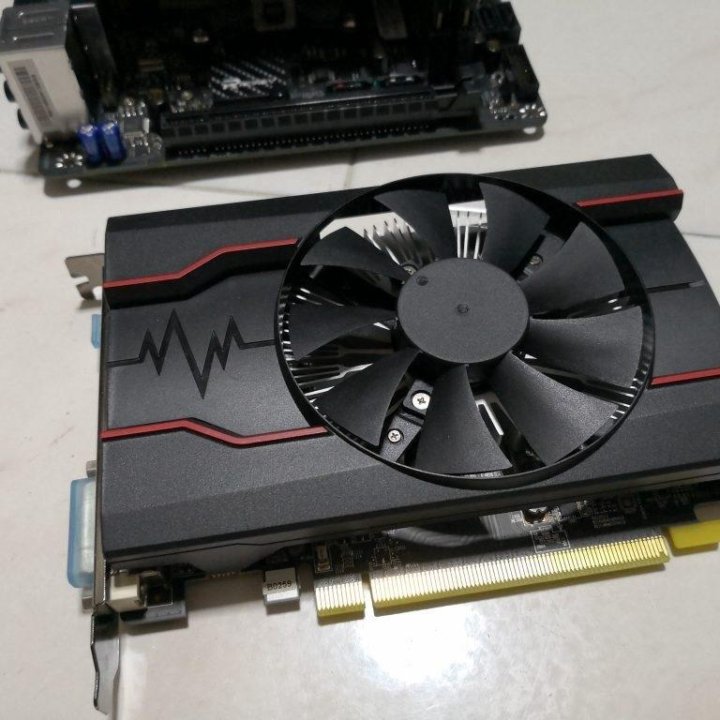 Видеокарты SAPPHIRE RX550 и ASUS RX560