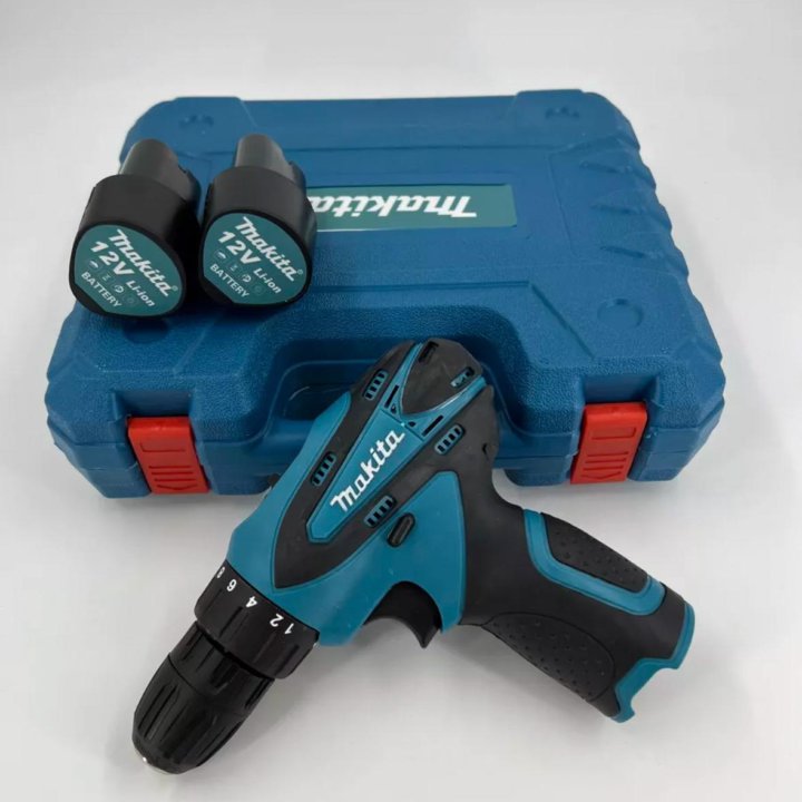 Шуруповерт Дрель Makita. Аккумулятор 2 шт.