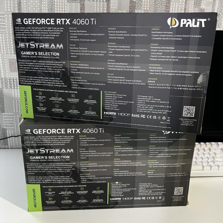 Видеокарты RTX 4060 ti