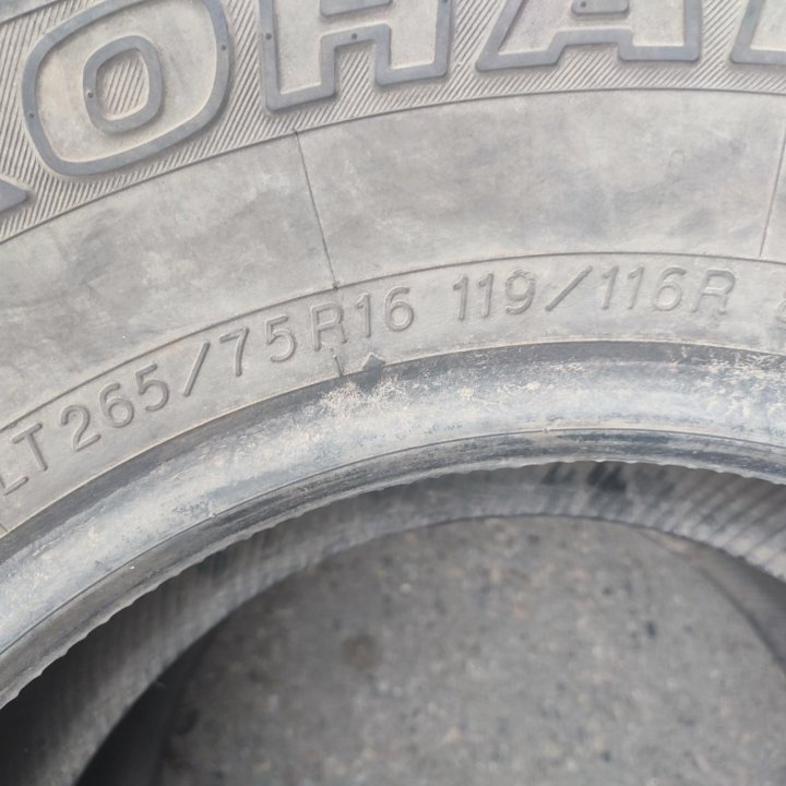 Шина Yokohama Geolandar A/T-S G012 265/75 R16