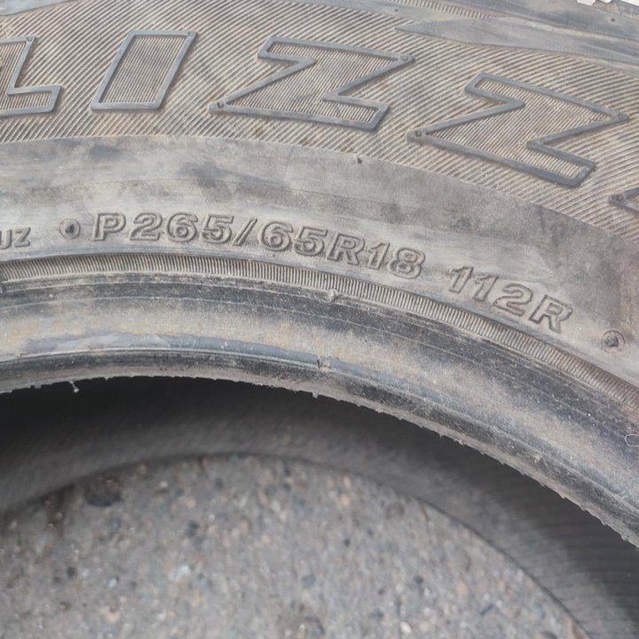 Шина Bridgestone Blizzak DM-V1 265/65 R18