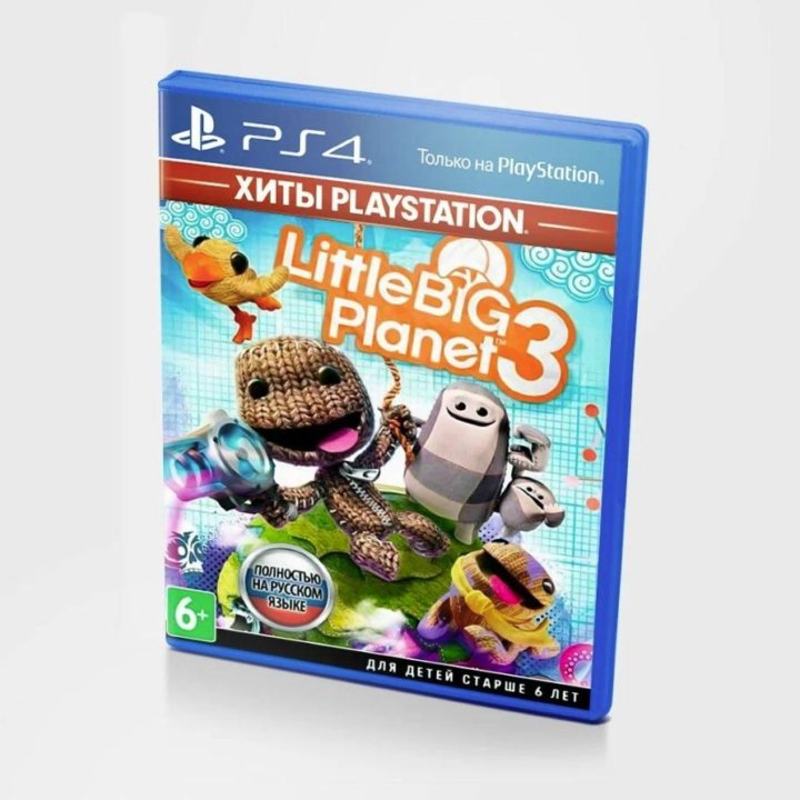 ✅LittleBigPlanet 3 [PS4, русская версия]