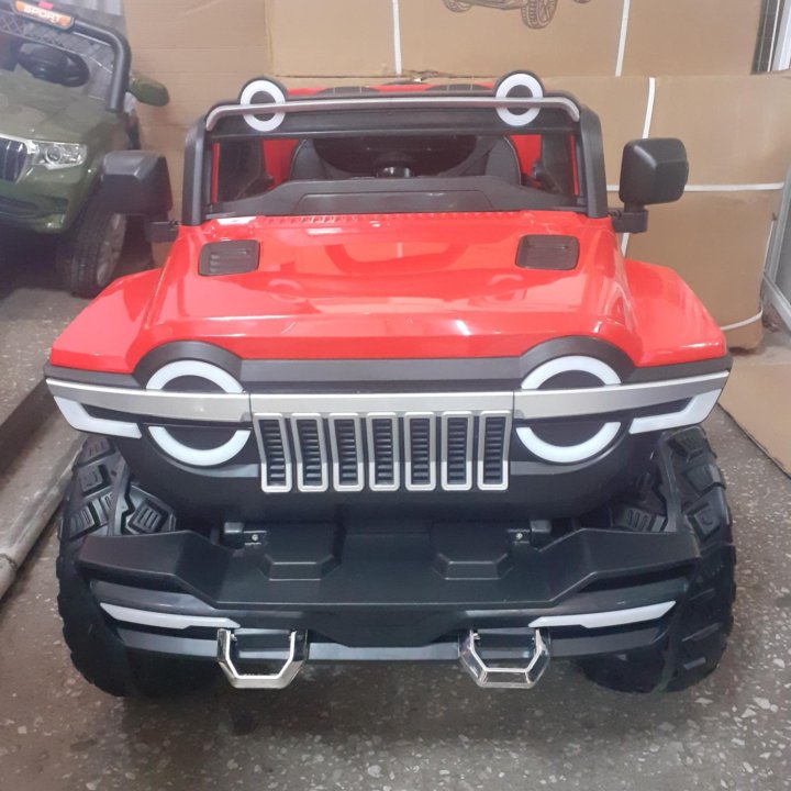 Детский электромобиль Внедорожник Jeep 4 вд