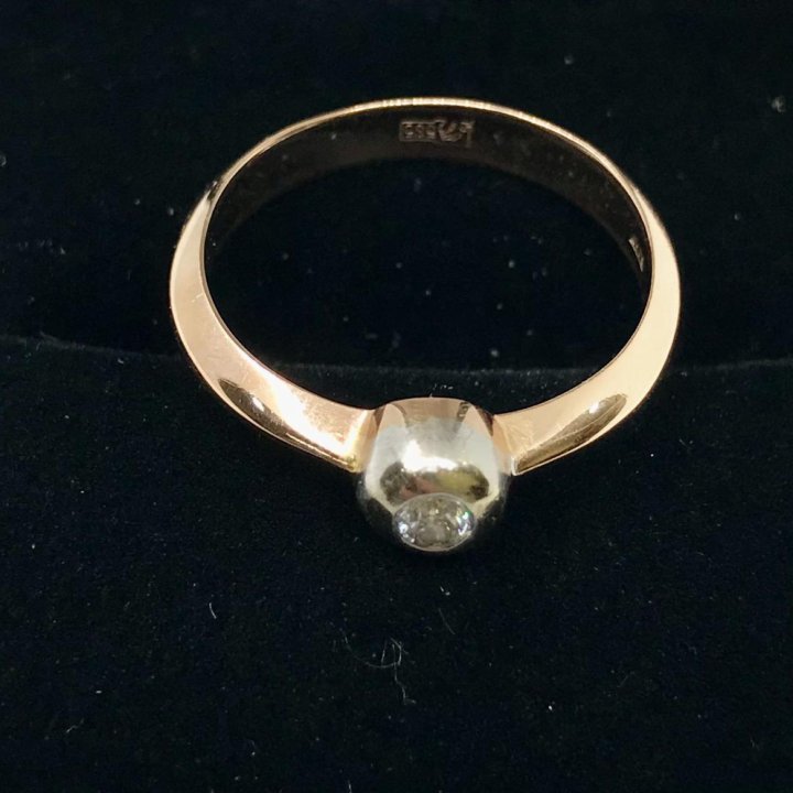 Кольцо золото