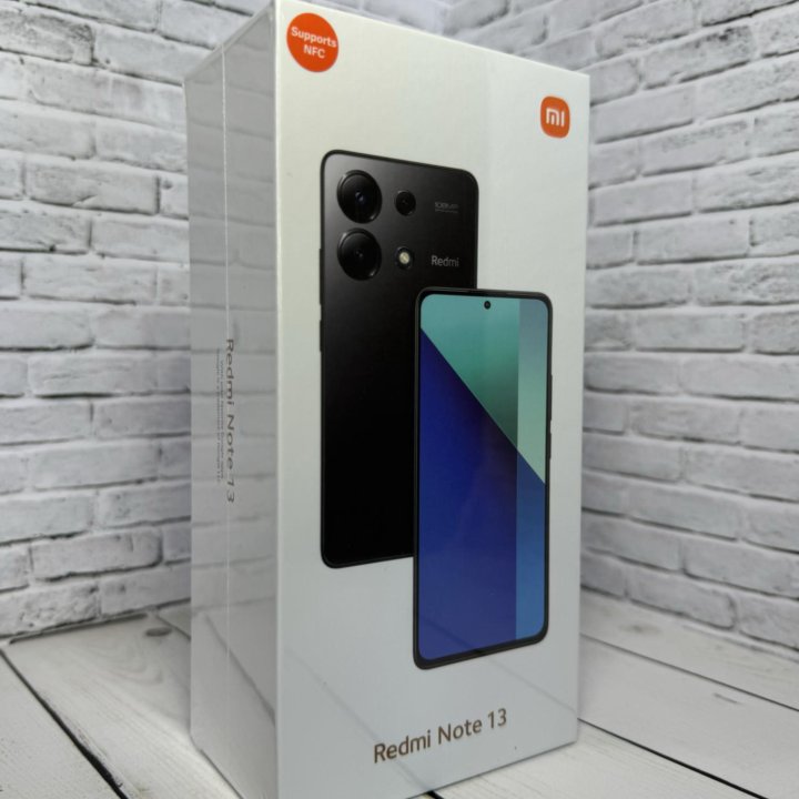 Новый Redmi Note 13 6/128Gb чёрный