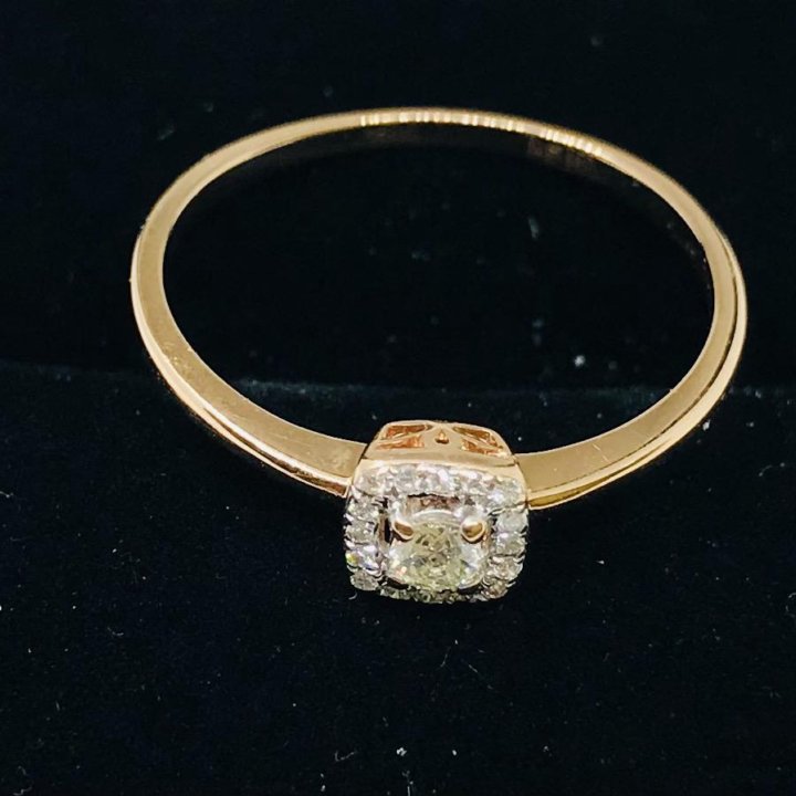 Кольцо золото