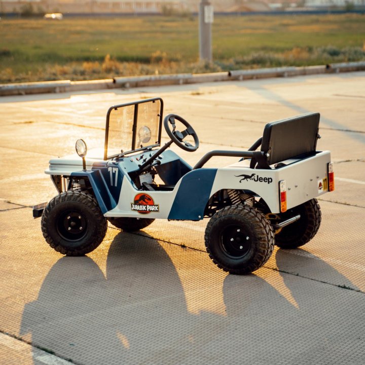 Электро мобиль jeep mini Willys