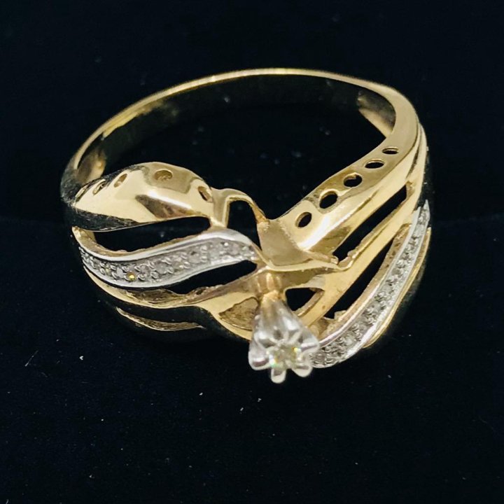 Кольцо золото