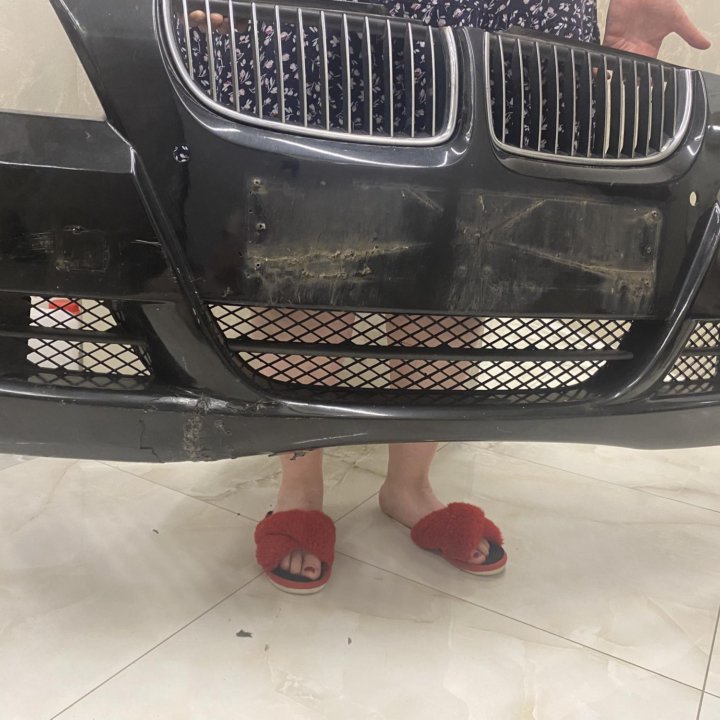 Бампер бмв 3 е90 дорест
