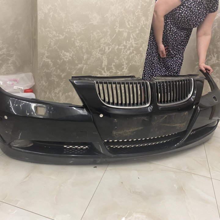 Бампер бмв 3 е90 дорест
