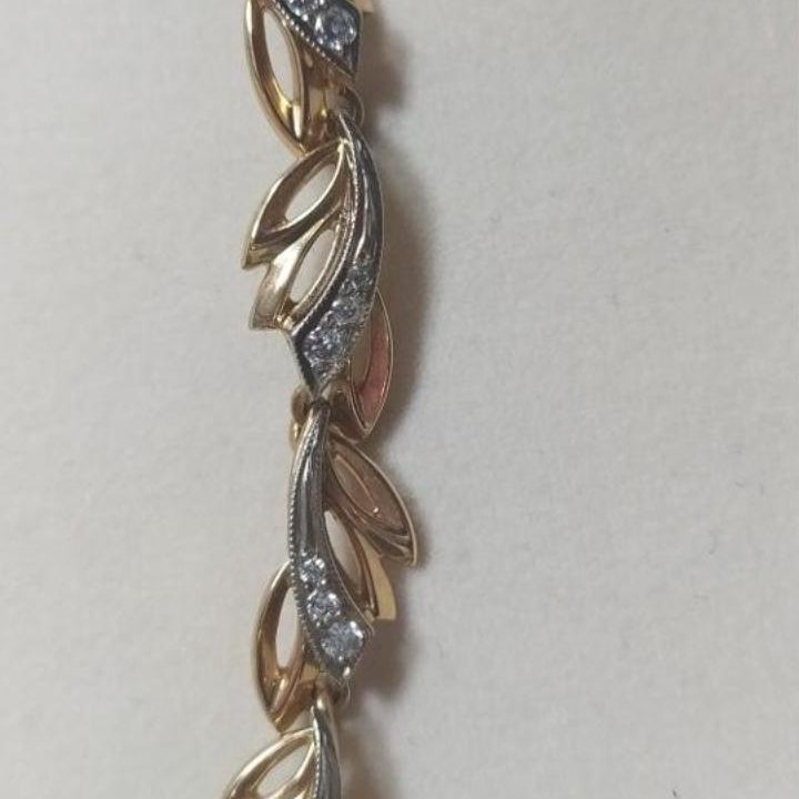 браслет золотой