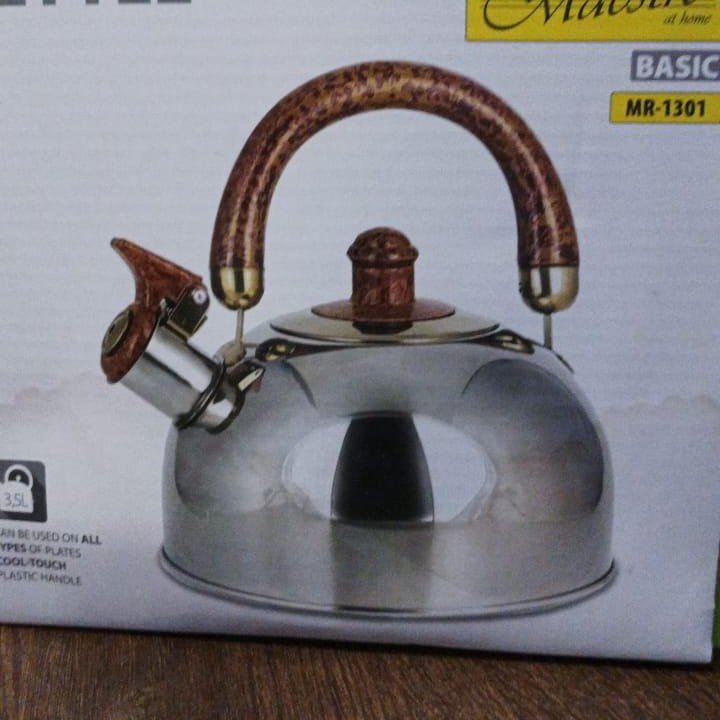 Чайник со свистком новый KETTLE Maestro MR -1301