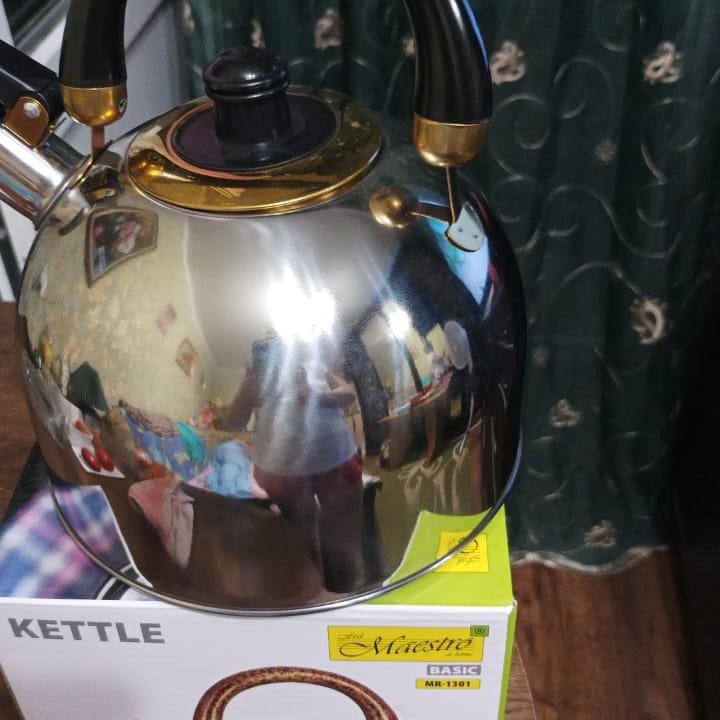 Чайник со свистком новый KETTLE Maestro MR -1301