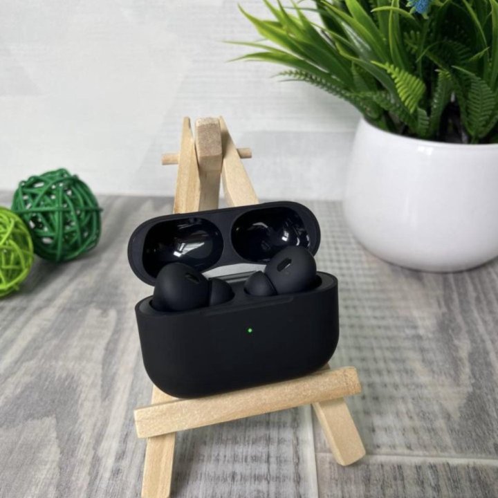 Airpods pro 2 Black Luxe качество