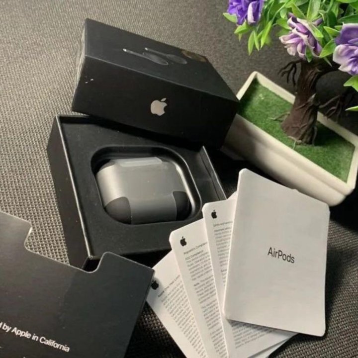 Airpods 3 black Luxe качество